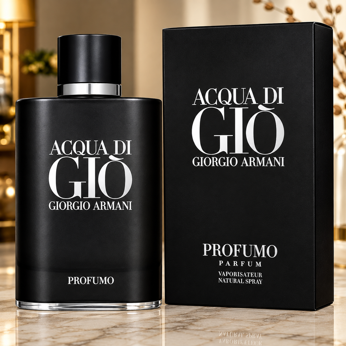 Giorgio Armani Acqua di Giò Profumo Eau de Parfum for Men – 4.2 oz / 125 ml