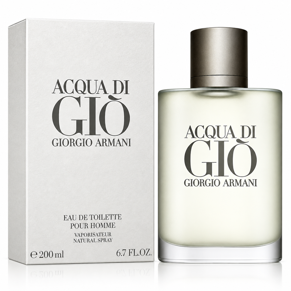 Giorgio Armani Acqua di Giò Eau de Toilette for Men – 6.7 oz / 200 ml