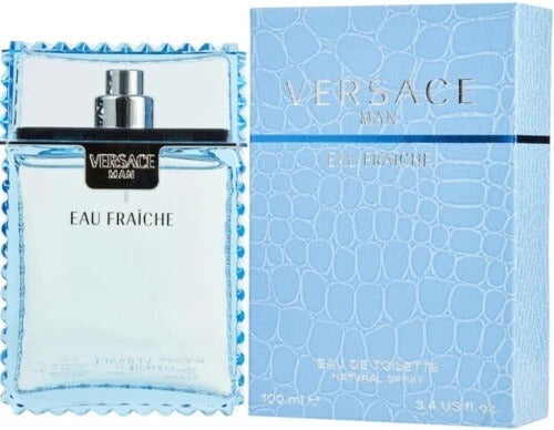 Versace Man Eau Fraîche Eau de Toilette 3.4 oz / 100ml for Men