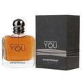 Emporio Armani Stronger With You Eau De Toilette Spray, Cologne for Men, 3.4 Oz