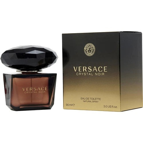 Versace Crystal Noir Eau de Toilette for Women 3 oz / 90 ml