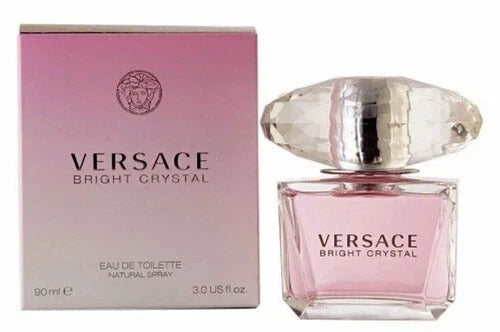 Versace Bright Crystal Eau de Toilette 3.0 oz / 90ml for Women